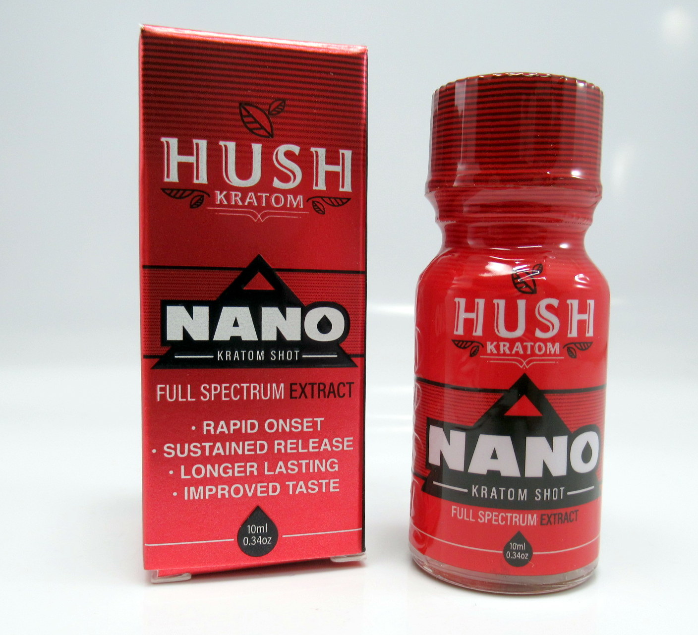 Product Samples Hush Nano Shot Full Spectrum Extract GMP Quality